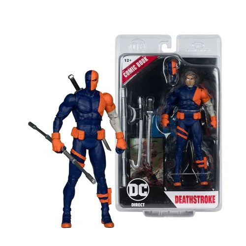 Page Punchers: DC Comics - Deathstroke Rebirth 7-Inch Action Figure with Comic Book