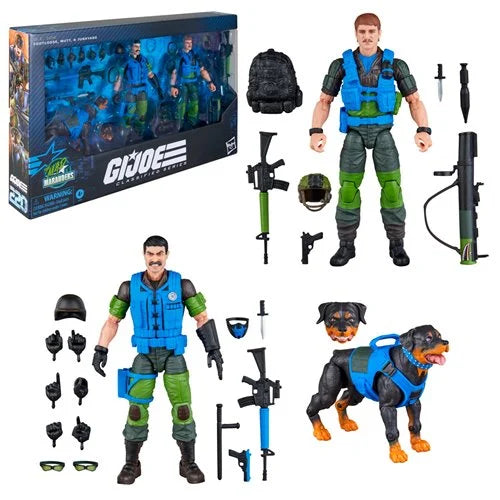 G.I. Joe - Classified Series: (220) Mad Marauders Footloose, Mutt, & Junkyard 6-Inch Action Figure (2 Pack)