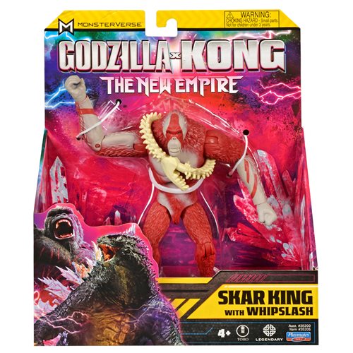 Godzilla x Kong 2- Skar King with Whiplash 6-In. Basic Figure