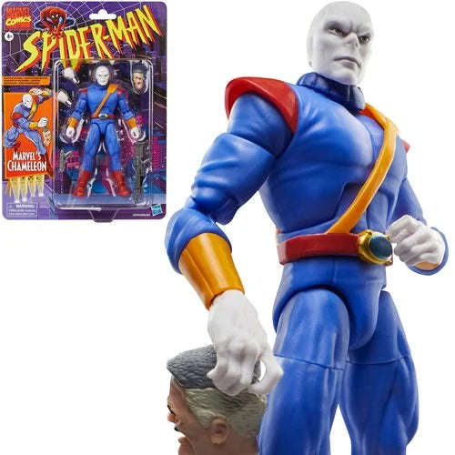 Marvel Legends - Spider-Man: Chameleon Retro Card 6-inch Action Figure