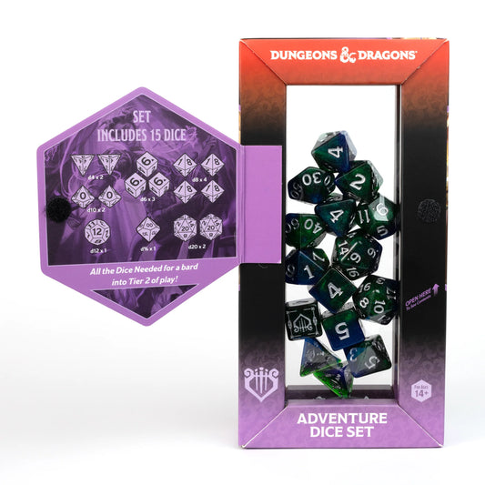Dungeons & Dragons: Adventure Dice - Bard Blue