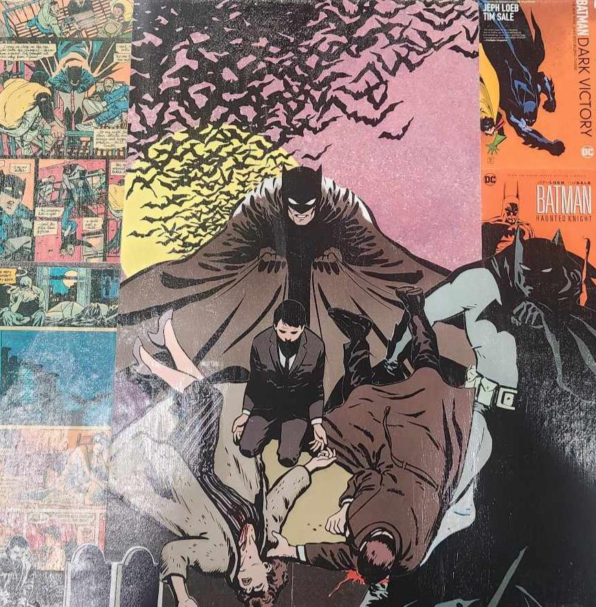 Collage Print: I Am Vengeance. I Am The Night