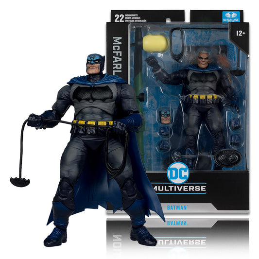 DC Multiverse - Collector Edition: Batman Dark Knight Returns Battle Damage Blue Outfit (21)  7-Inch Scale Action Figure (Platinum Edition)