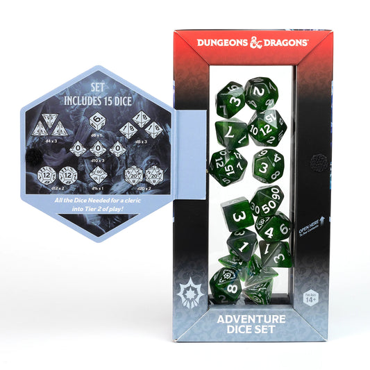 Dungeons & Dragons: Adventure Dice - Cleric Green