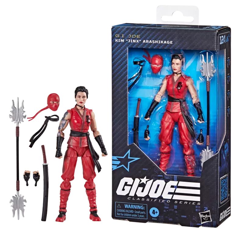 G.I. Joe - Classified Series: (124) Kim "Jinx" Arashikage 6-Inch Action Figure