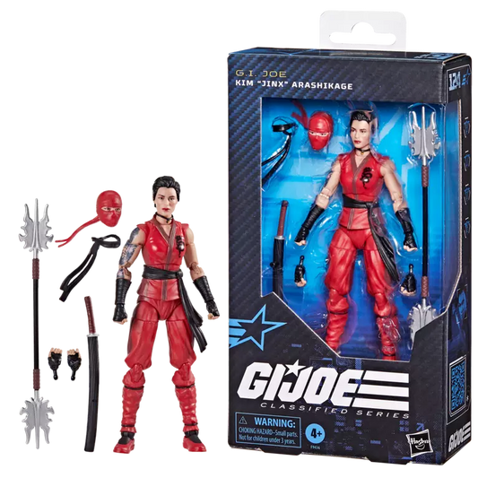 G.I. Joe - Classified Series: (124) Kim "Jinx" Arashikage 6-Inch Action Figure