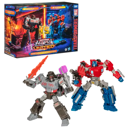 Transformers - Generations - Legacy - United - Voyager Class: Fractured Friendship (2-Pack)