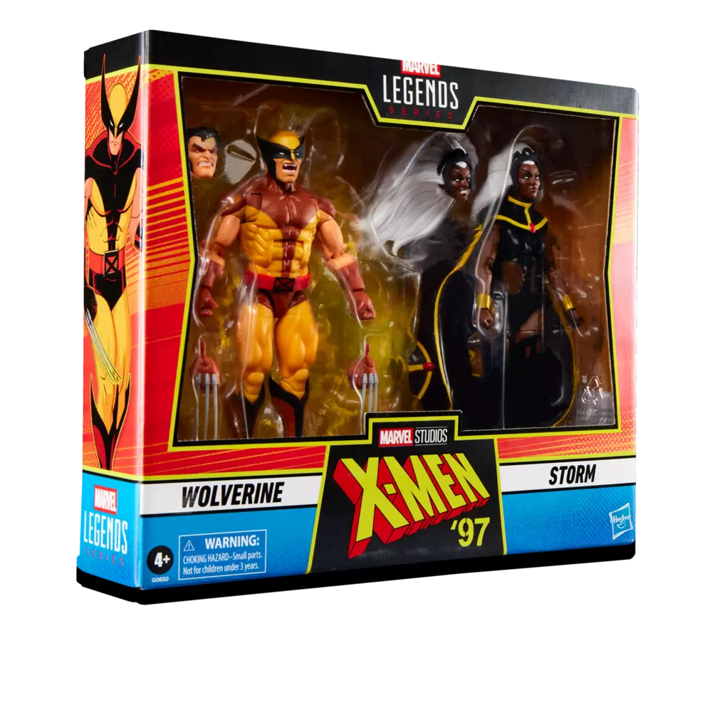 Marvel Legends - X-Men 97: Wolverine and Storm 6-inch Action Figure (2-Pack)