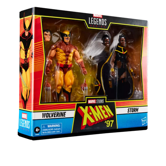 Marvel Legends - X-Men 97: Wolverine and Storm 6-inch Action Figure (2-Pack)