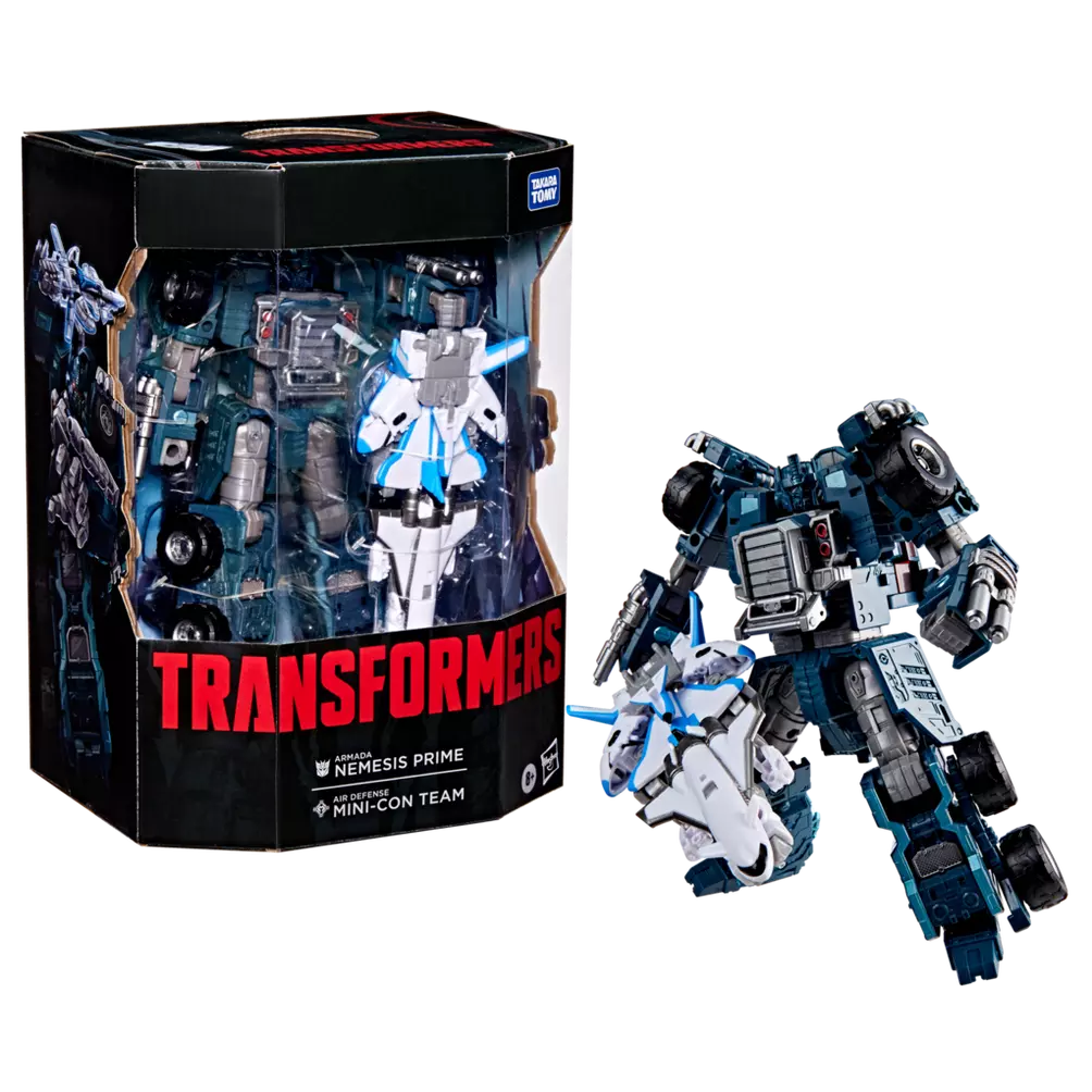 Transformers - Generations - Voyager Class: Armada Nemesis Prime & Air Defense Mini-Con Team