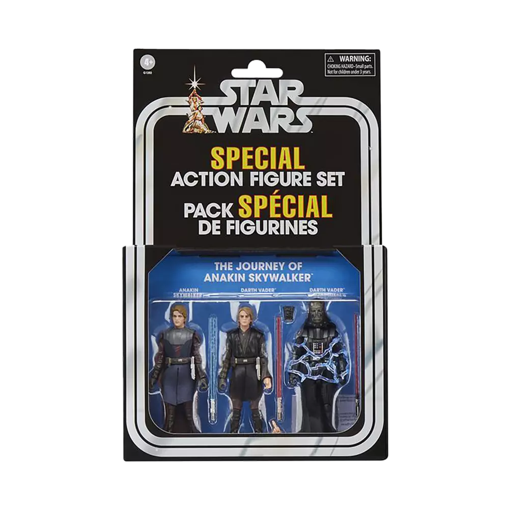 Star Wars: Vintage Collection - The Journey of Anakin Skywalker 3-3/4in Action Figure  3 Pack (Hasbro Pulse Exclusive))