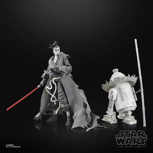 Star Wars: Black Series: Visions - The Ronin & R5-D56 6-Inch Action Figure 2 Pack (Star Wars Celebration Exclusive))