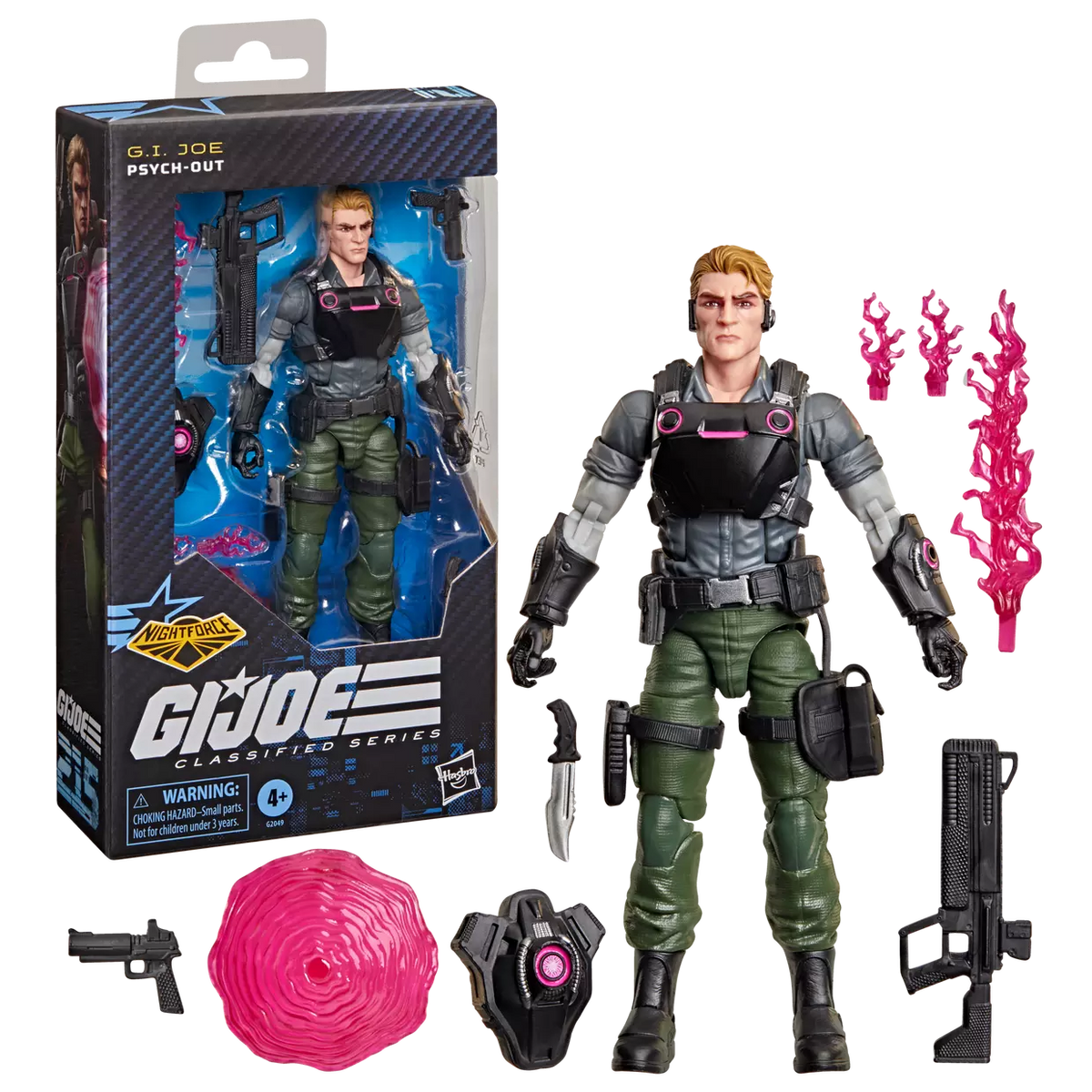 G.I. Joe - Classified Series: (215) Night Force Psych-Out 6-Inch Action Figure (Walmart Exclusive)