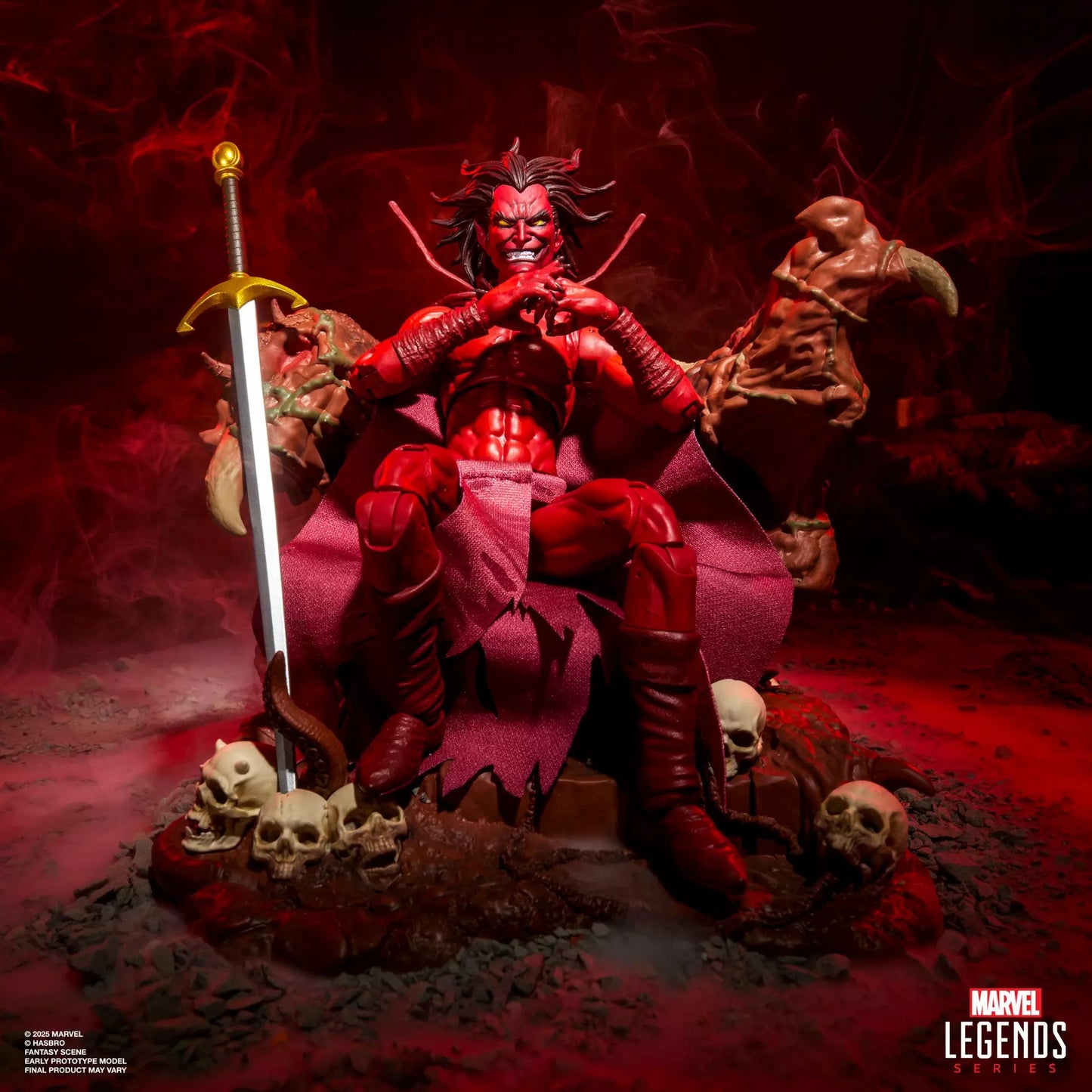 Marvel Legends - Mephisto with Infernal Throne 6-Inch Action Figure