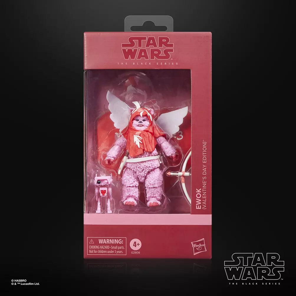 Star Wars: Black Series: Valentine’s Day Edition - Ewok 6-Inch Action Figure