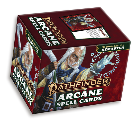 Pathfinder RPG: Spell Cards (REMASTERED) - Arcane (2nd Edition)