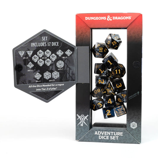 Dungeons & Dragons: Adventure Dice - Rogue Black