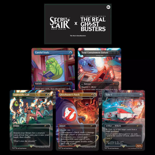Magic the Gathering CCG: Secret Lair - Ghostbusters: The Real Ghostbusters