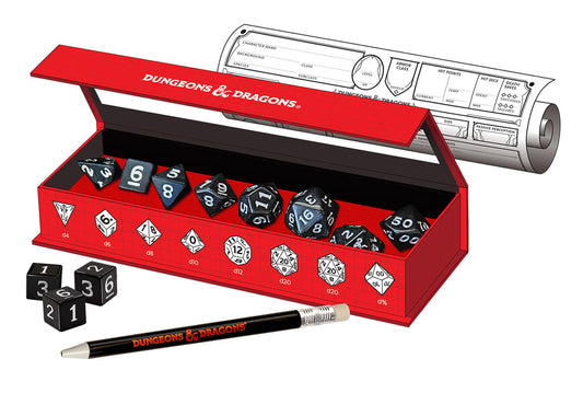 Dungeons & Dragons: New Adventurer Set - Black Dice