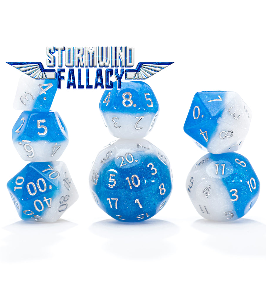 Double Dice: Set of 7 - Stormwind Fallacy
