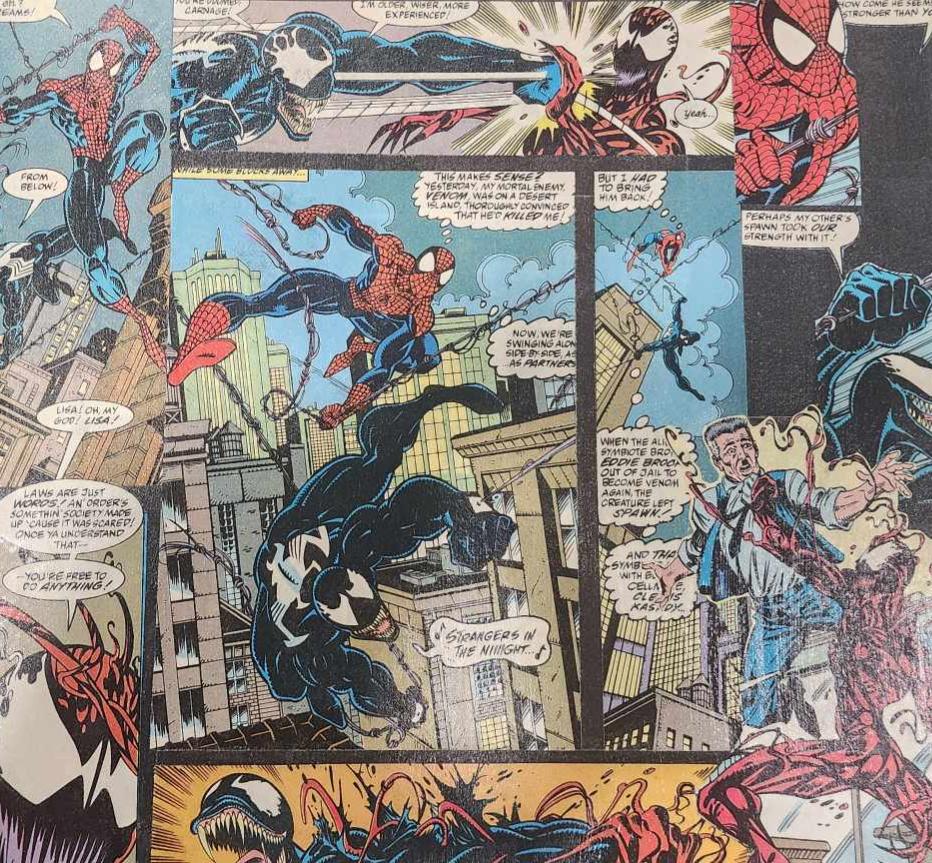 Collage Print: The Amazing Symbiotes
