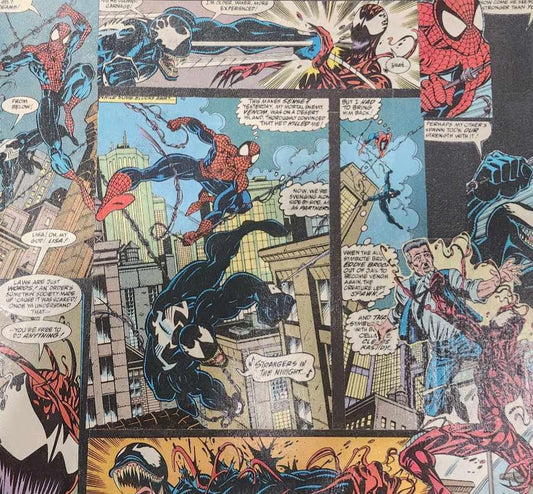 Collage Print: The Amazing Symbiotes