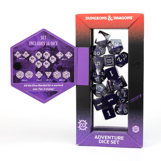 Dungeons & Dragons: Adventure Dice - Warlock Purple