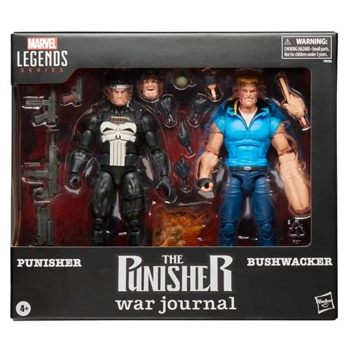Marvel Legends - Punisher War Journal: Punisher vs Bushwacker 6-Inch Action Figure (2 Pack)