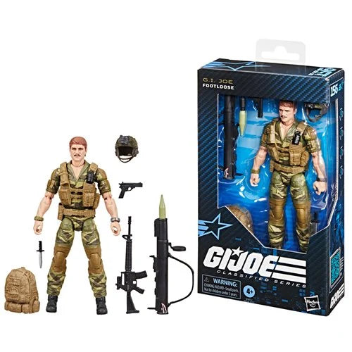 G.I. Joe - Classified Series: (156) Footloose 6-Inch Action Figure