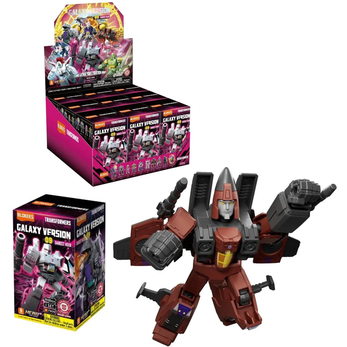 Blokees: Transformers: Galaxy Version 09: Darkest Hour - Blind Box Mini Model Kit