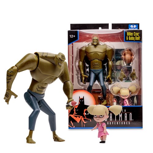 DC New Adventures of Batman: Killer Croc with Baby Doll 6-Inch Action Figure