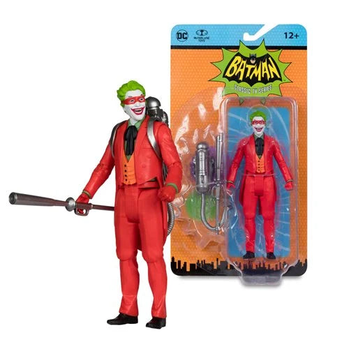DC Retro - Batman 1966: Joker with Mask 6-in Action Figure