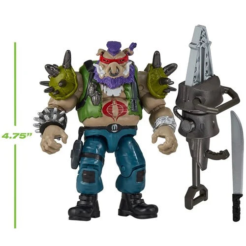 TMNT x G.I. Joe - Ripper x Bebop Action Figure