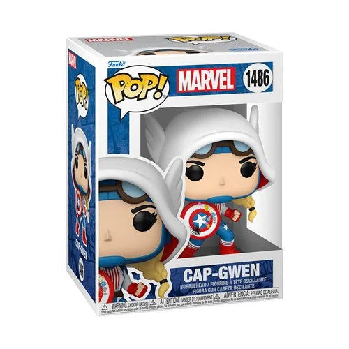 Funko Pop! Spider-Gwen: Gwenverse Cap-Gwen #1486