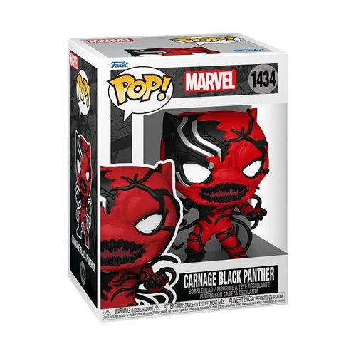 Funko Pop! Carnageized Marvel: Carnage Black Panther #1434