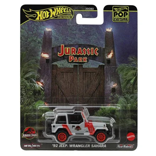 Hot Wheels: Pop Culture 2025 - Jurassic Park '92 Jeep Wrangler Sahara