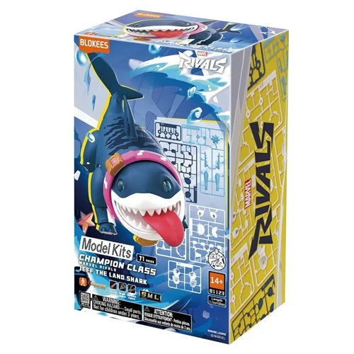 Blokees: Marvel Rivals - Jeff the Land Shark Champion Class Model Kit