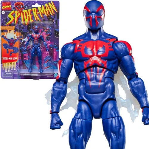 Marvel Legends - Spider-Man: Spider-Man 2099 Retro Card 6-inch Action Figure