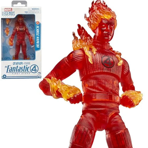 Marvel Legends - The Fantastic Four: First Steps Human Torch 6-Inch Action Figure