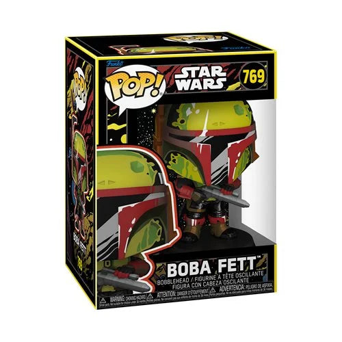 Funko Pop! Star Wars: Star Wars: The Book of Boba Fett Boba Fett (Retro) #769