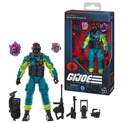 G.I. Joe - Classified Series: (190) Mole Rat (Stage 2) 6-Inch Action Figure