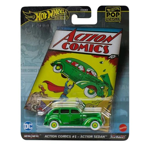 Hot Wheels: Pop Culture 2025 - DC Comics Action Comics #1 Sedan (Graphics)