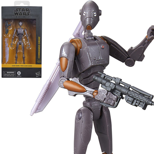 Star Wars: Black Series: Clone Wars - Commando Droid (18) 6-Inch Action Figure