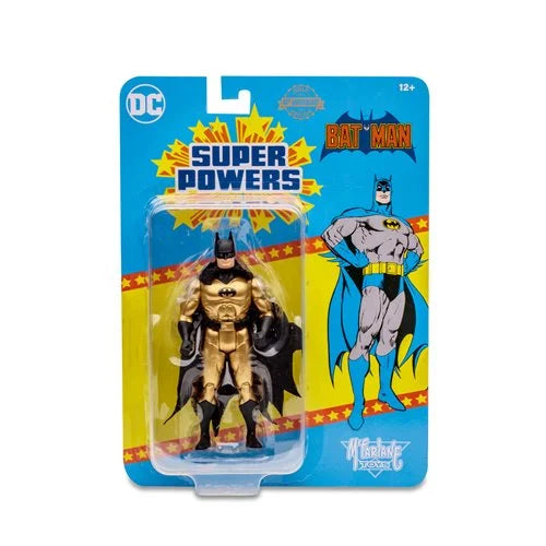 DC Super Powers - Batman 4-Inch Action Figure (Gold Edition)