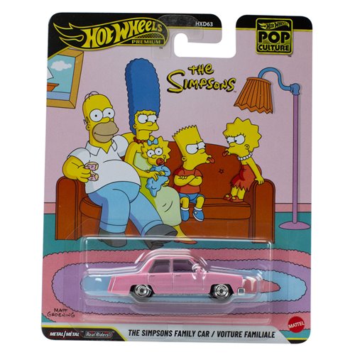 Hot Wheels: Pop Culture 2026 - The Simpsons Family Car