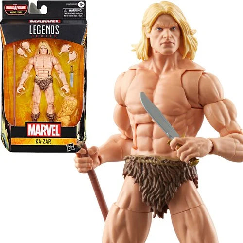 Marvel Legends - Zabu Build a Figure: Ka-Zar 6-Inch Action Figure