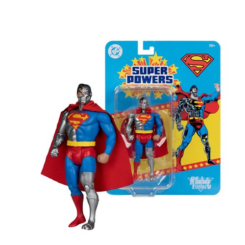 DC Super Powers - Cyborg Superman 4-Inch Action Figure (Entertainment Earth Exclusive)