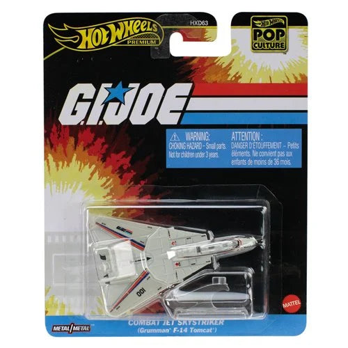 Hot Wheels: Pop Culture 2025 - G.I. Joe Combat Jet Skystriker (Grumman F-14 Tomcat)