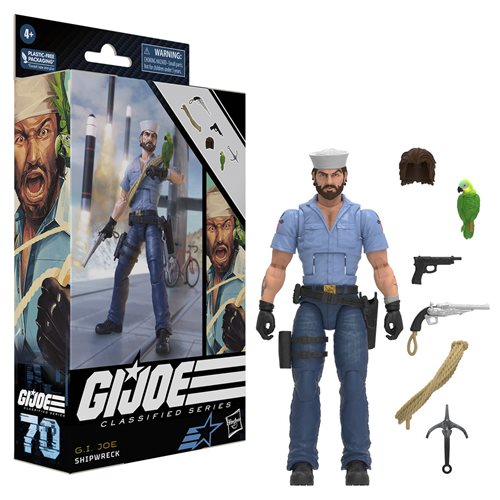 G.I. Joe - Classified Series: (70) Shipwreck6-Inch Action Figure