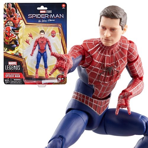 Marvel Legends - Spider-Man No Way Home: Friendly Neighborhood Spider-Man 6-Inch Action Figure